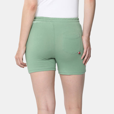 Envie Hugged Fit Hot Shorts - NVS5028 (Fair Green)
