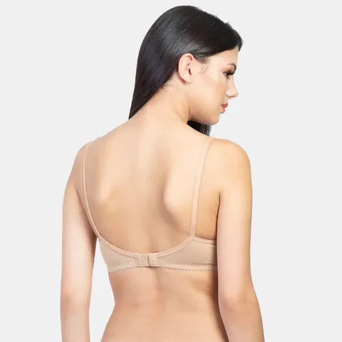 Envie minimiser bra non padded non wired 3/4th coverage NVB1001 skin smooth fit invisible everyday comfort bra for women