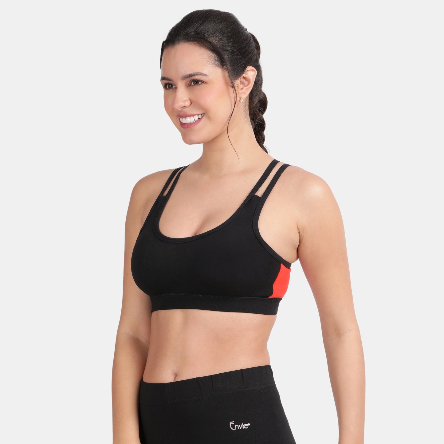 Envie Padded Non-Wired Full Coverage Sports Bra - NVB1068