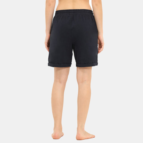 Envie Loose Fit Thigh Length Shorts - NVS5022 (Navy)