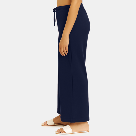 Envie Regular Fit Wide Leg Baggy Pant – NVTP8017 (Navy)