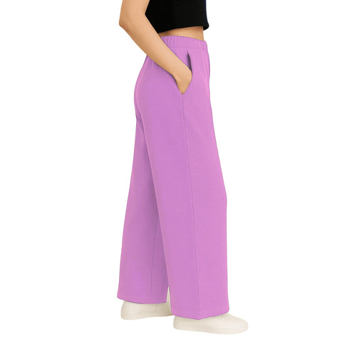 Envie Relaxed Fit Wide Leg Baggy Pant – NVTP8016 (Lilac)