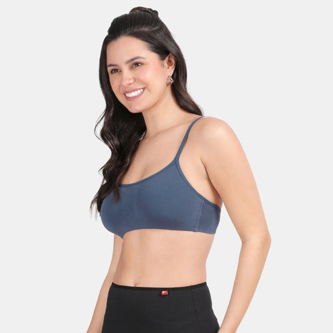 Envie Value+ Girls Non-Padded Non-Wired Full Coverage Teenage Bra - EVEGBA006 (Dark Denim)