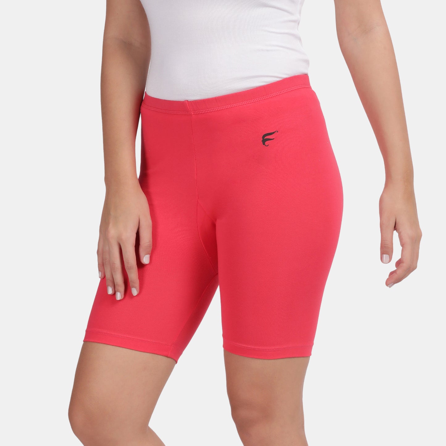 Envie Hugged Fit Thigh Length Cycling Shorts - NVS5019