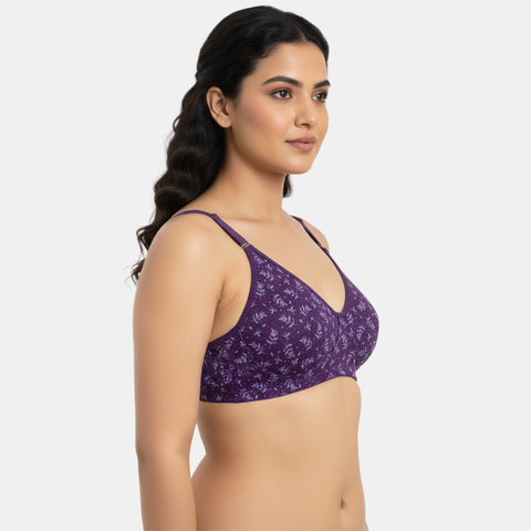 Envie Non-Padded Non-Wired 3/4th Coverage Minimiser Bra - NVB1145 (Assorted)