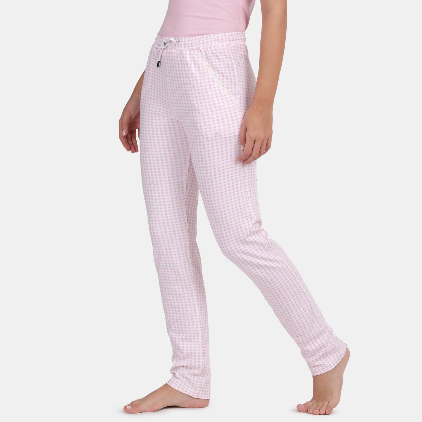 Envie Narrow Fit Ankle Length Pyjama - Assorted NVTP8003