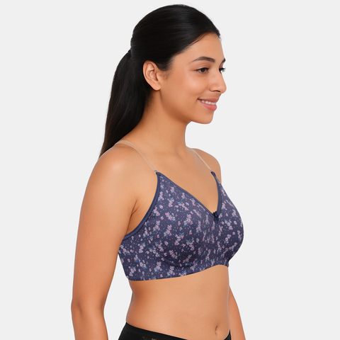 Envie Non-Padded Non-Wired 3/4th Coverage Minimiser Bra - NVB1135 (Assorted)