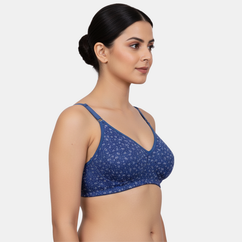 Envie Non-Padded Non-Wired 3/4th Coverage Minimiser Bra - NVB1145 (Assorted)