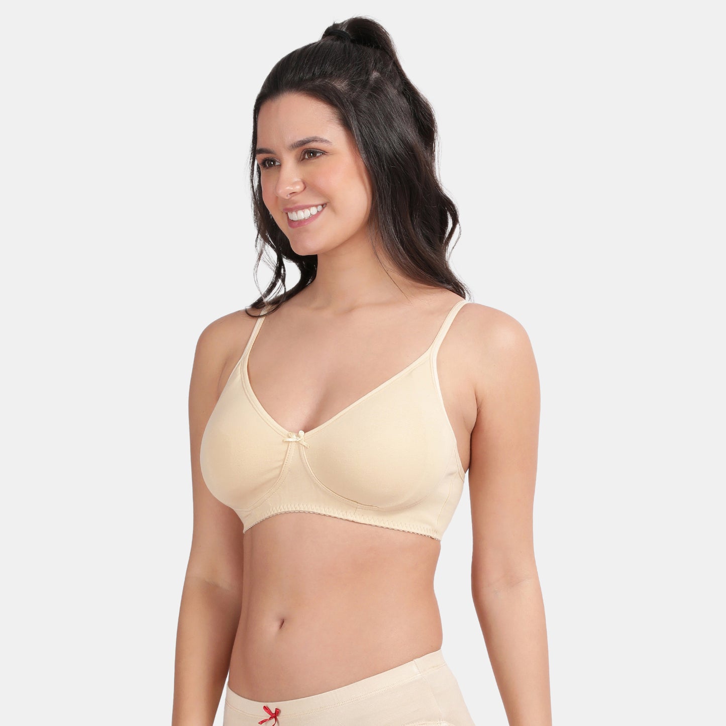 Envie Non-Padded Non-Wired 3/4th Coverage T-Shirt Bra - NVB1057