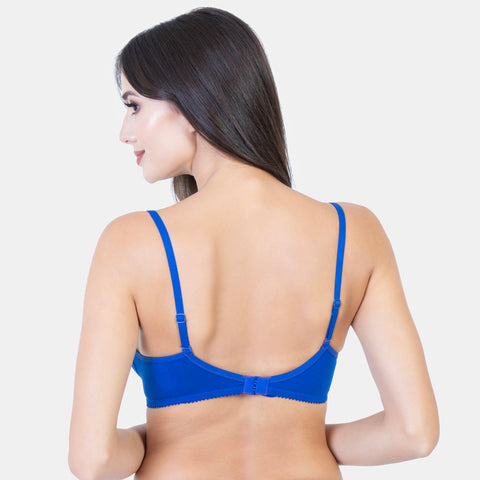 Envie Non-Padded Non-Wired 3/4th Coverage Minimiser Bra - NVB1041 (Sapphire)