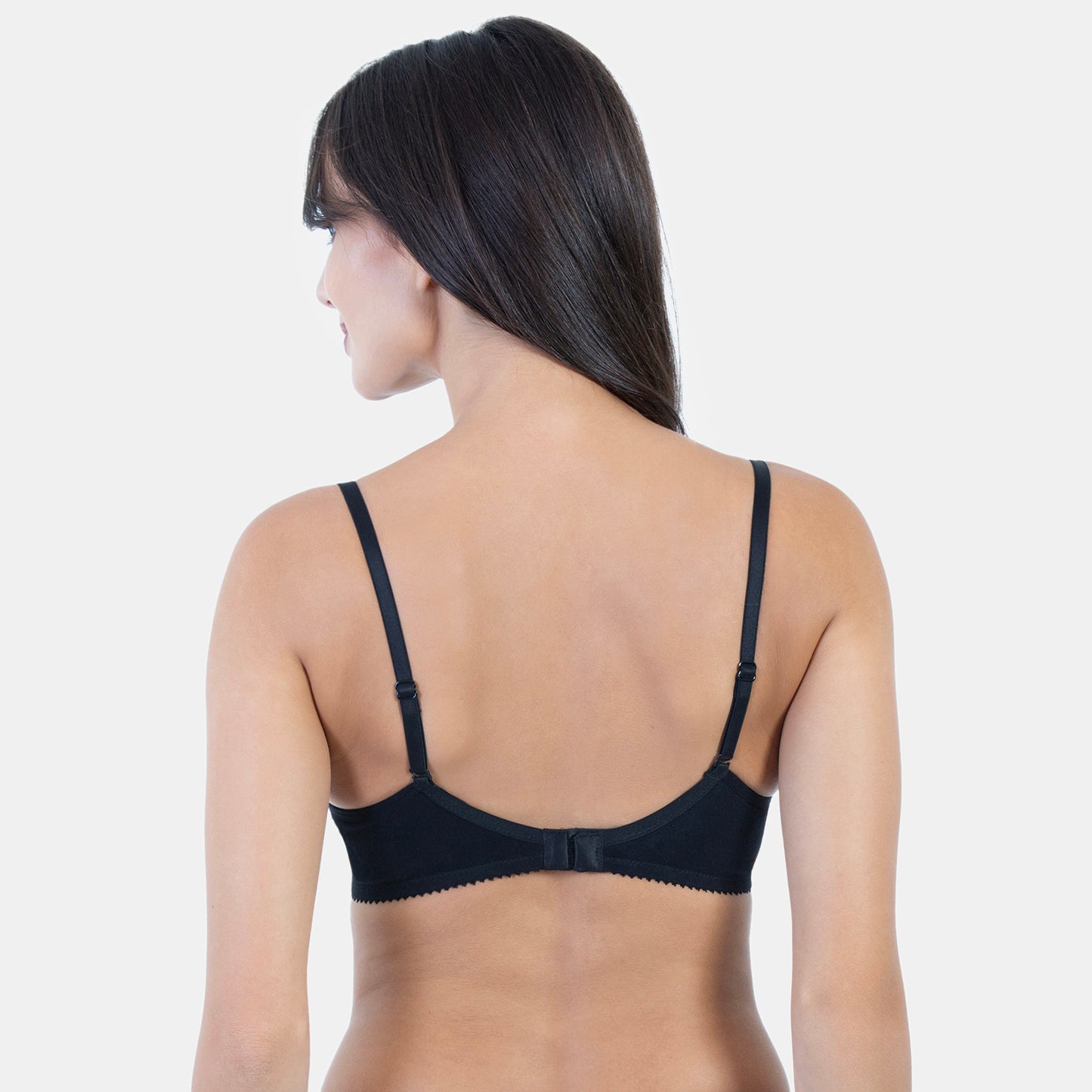 Envie Non-Padded Non-Wired 3/4th Coverage Minimiser Bra - NVB1041