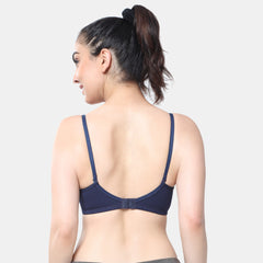 Envie Padded Non-Wired 3/4th Coverage T-Shirt Bra - NVB1007 (Navy)