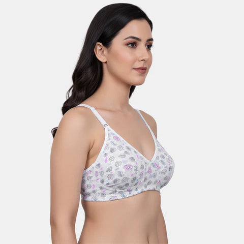 Envie minimiser bra non padded non wired 3/4th coverage NVB1145 assorted colors smooth full coverage everyday comfort bra for women