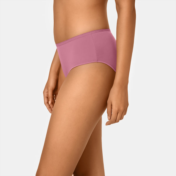 Envie Medium Rise 3/4th Coverage Hipster - NVP2062 (Mauve)
