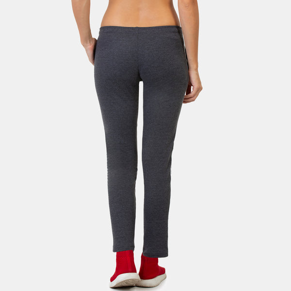 Envie Narrow Fit Ankle Length Track Pant - NVTP8004 (Anthra Grey)