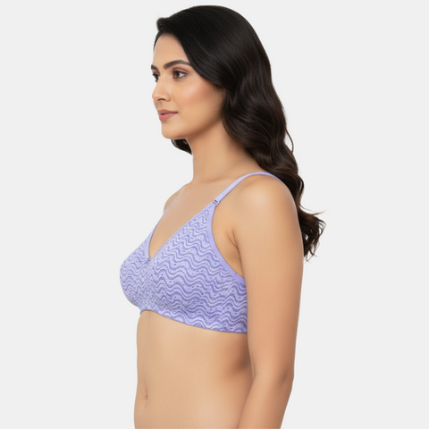 Envie Non-Padded Non-Wired 3/4th Coverage Minimiser Bra - NVB1145 (Assorted)