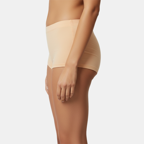 Envie High Rise Full Coverage Boyshorts - NVP2065 (Nude)