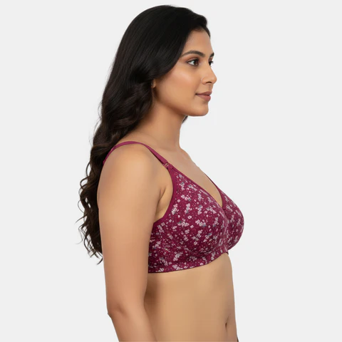 Envie minimiser bra non padded non wired 3/4th coverage NVB1145 assorted colors smooth full coverage everyday comfort bra for women