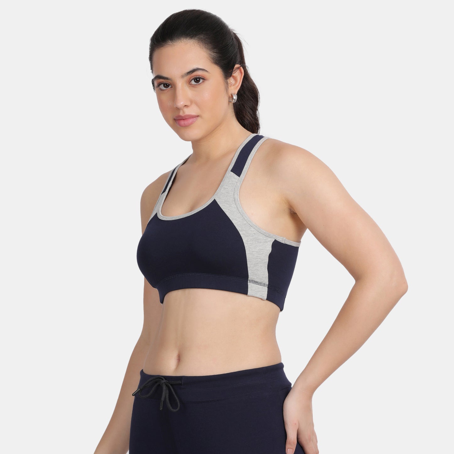 Envie Padded Non-Wired Full Coverage Sports Bra - NVB1051