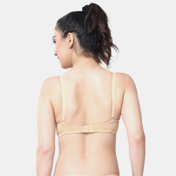 Envie Non-Padded Non-Wired Full Coverage T-Shirt Bra - NVB1092 (Nude)
