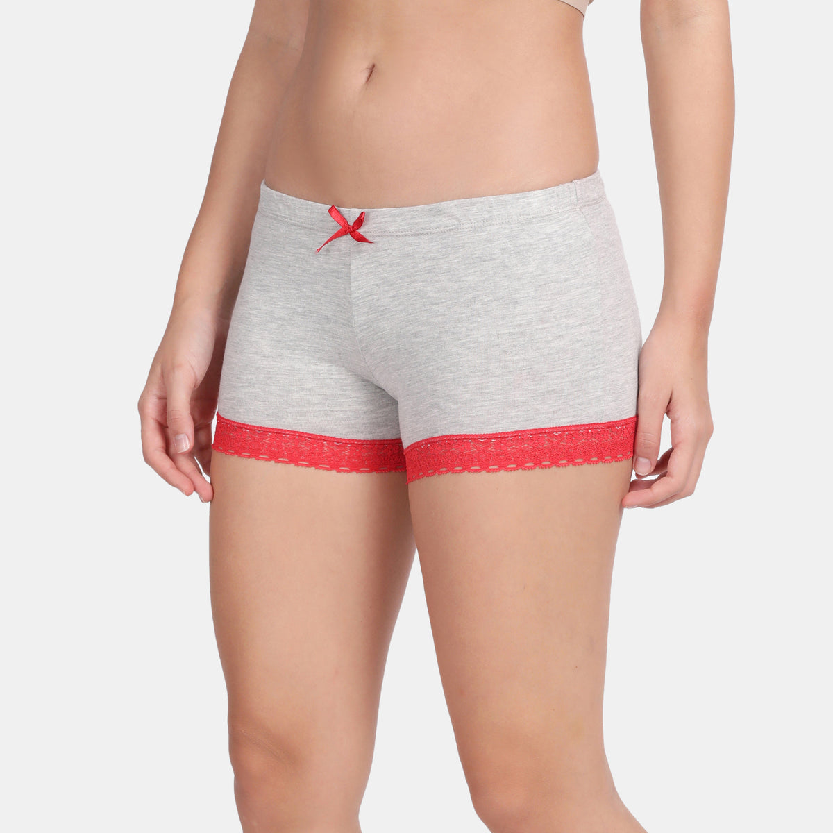 Envie Dualtone Hugged Fit Lace Micro Mini - NVS5008 (Grey)