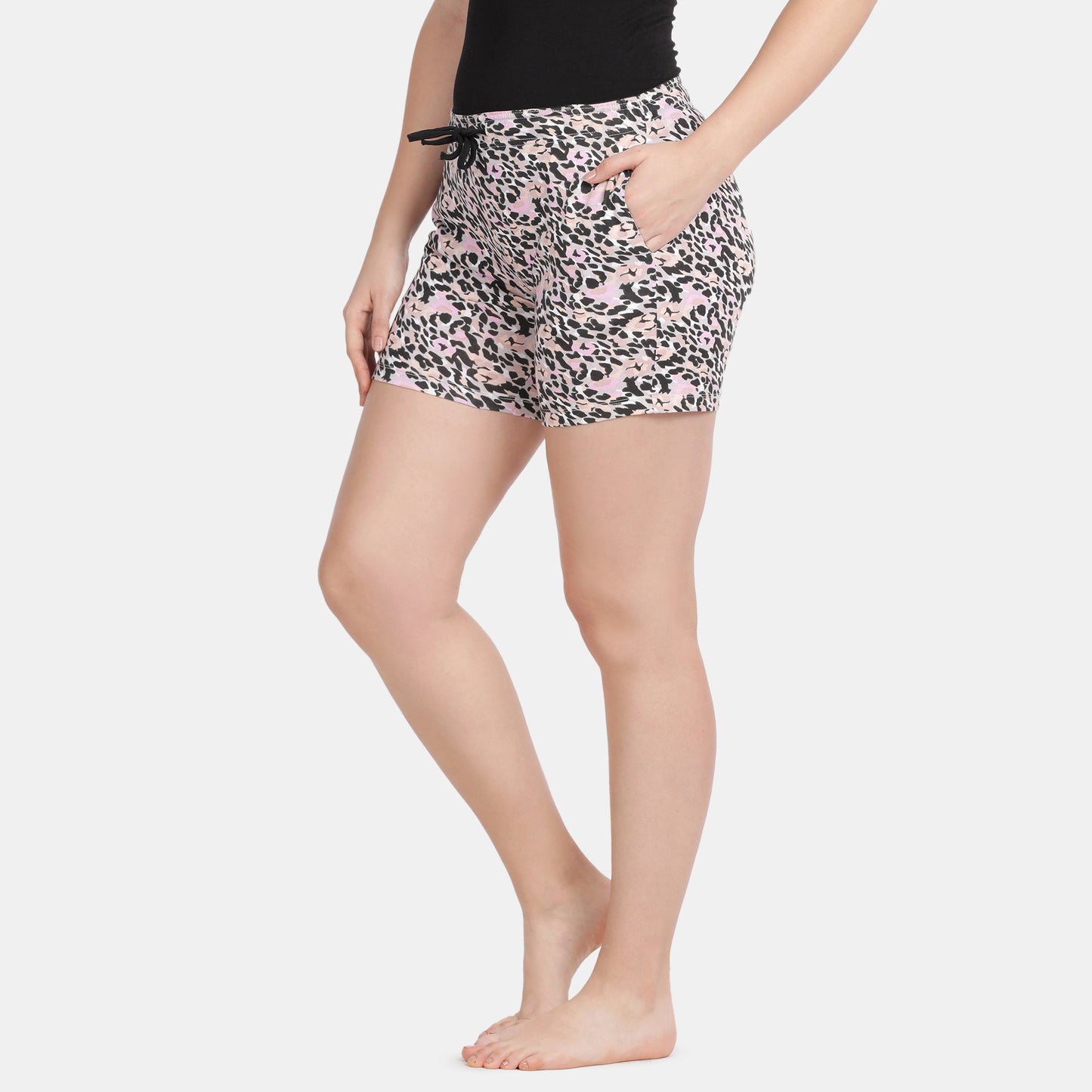 Envie Regular Fit Knitted Shorts - Assorted - NVS5001