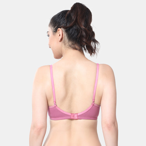 Envie Padded Non-Wired 3/4th Coverage T-Shirt Bra - NVB1007 (Light Wine)