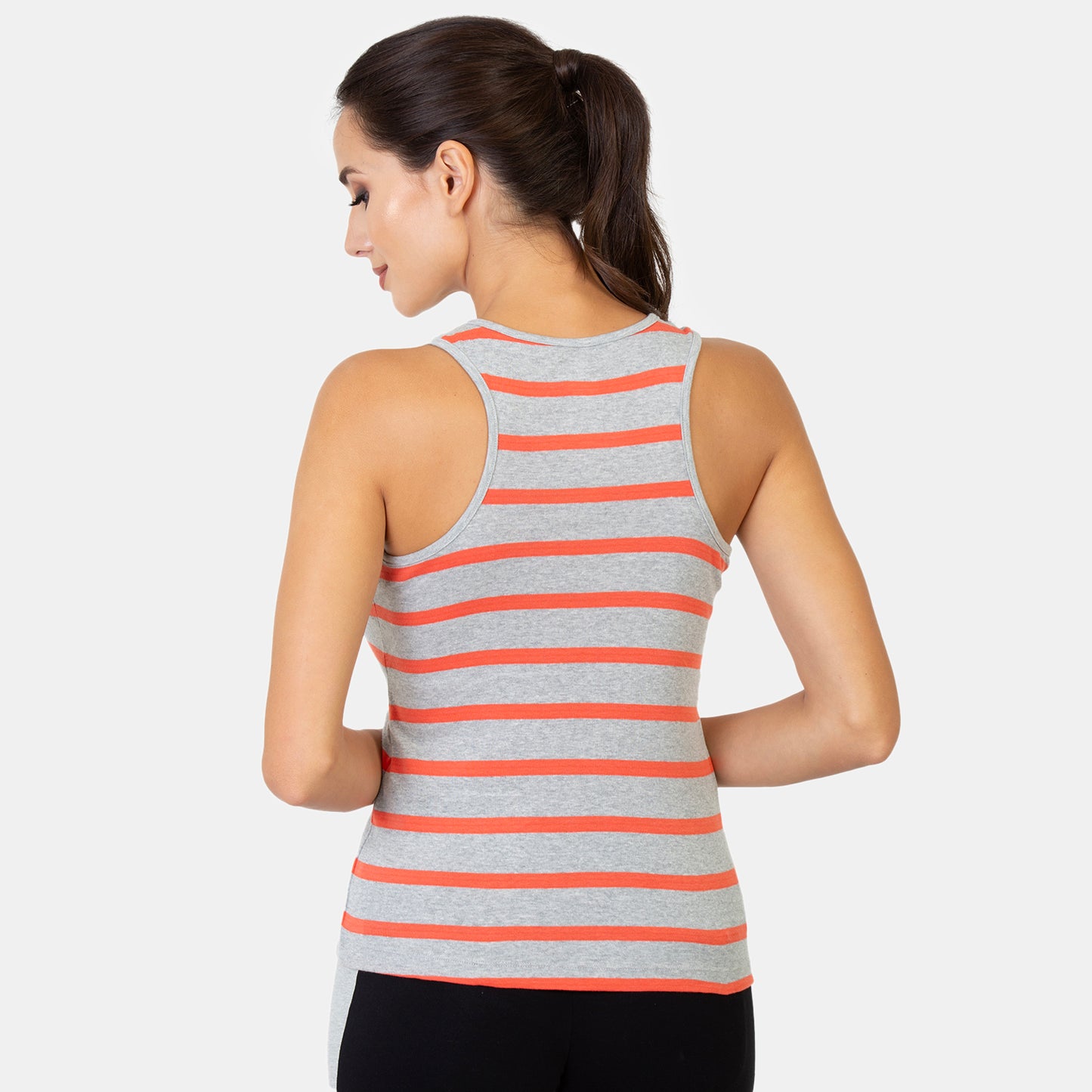 Envie Relaxed Fit Racerback Short Length Tank Top - NVC3009