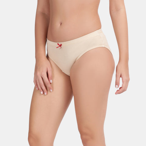 Envie Medium Rise 3/4th Coverage Hipster (Pack Of 3) - NVP2052 (Nude Blue Black)
