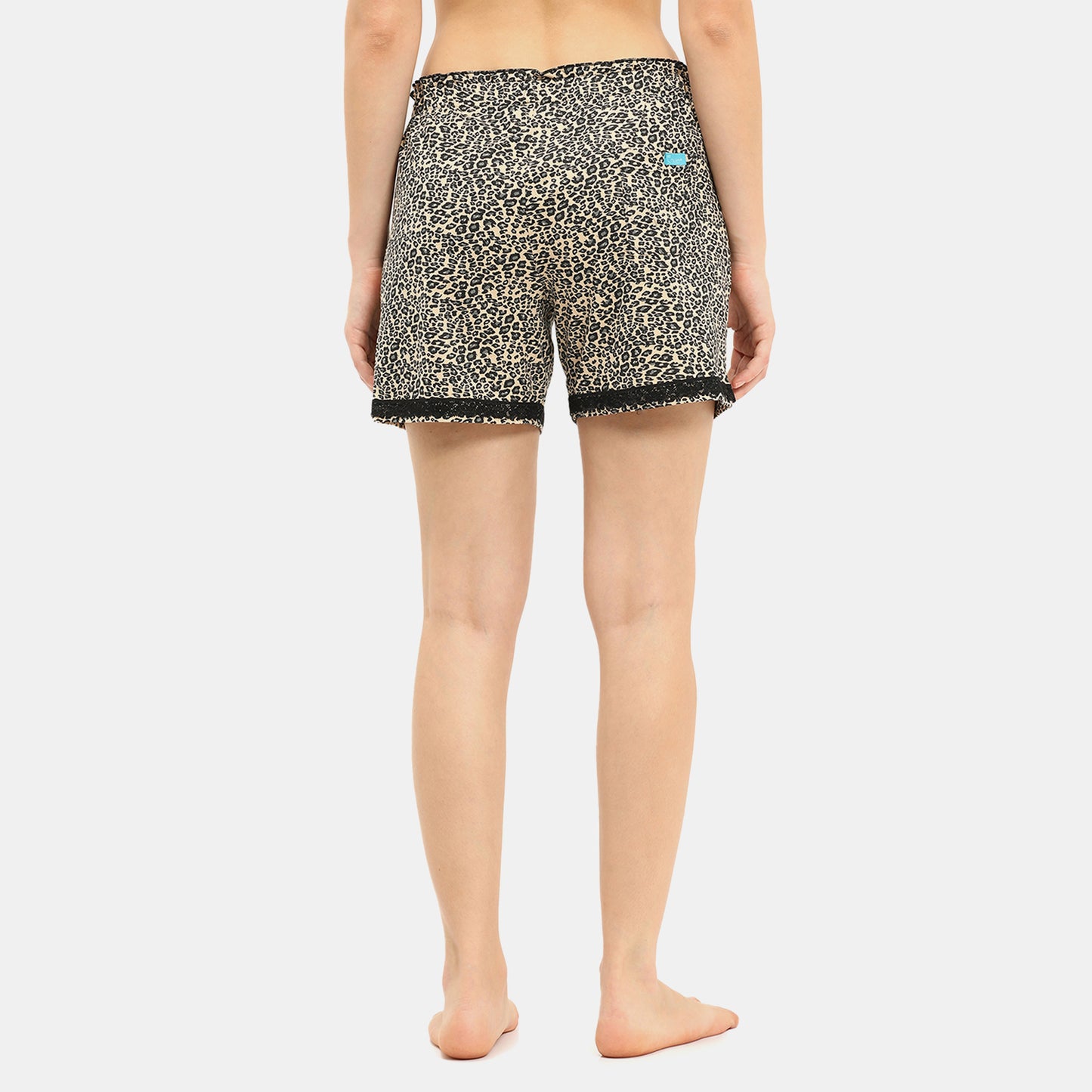 Envie Regular Fit Night Shorts Cheeta Pt - Assorted - NVS5006