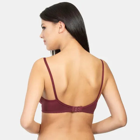 3/4th coverage wine minimiser bra Envie lightweight non wired comfortable bra for women
