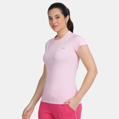 Envie Regular Fit Short Sleeve T-Shirt - NVTS1001 (Pink)