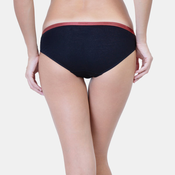 Envie Medium Rise Half Coverage Hipster - NVP2018 (Black)
