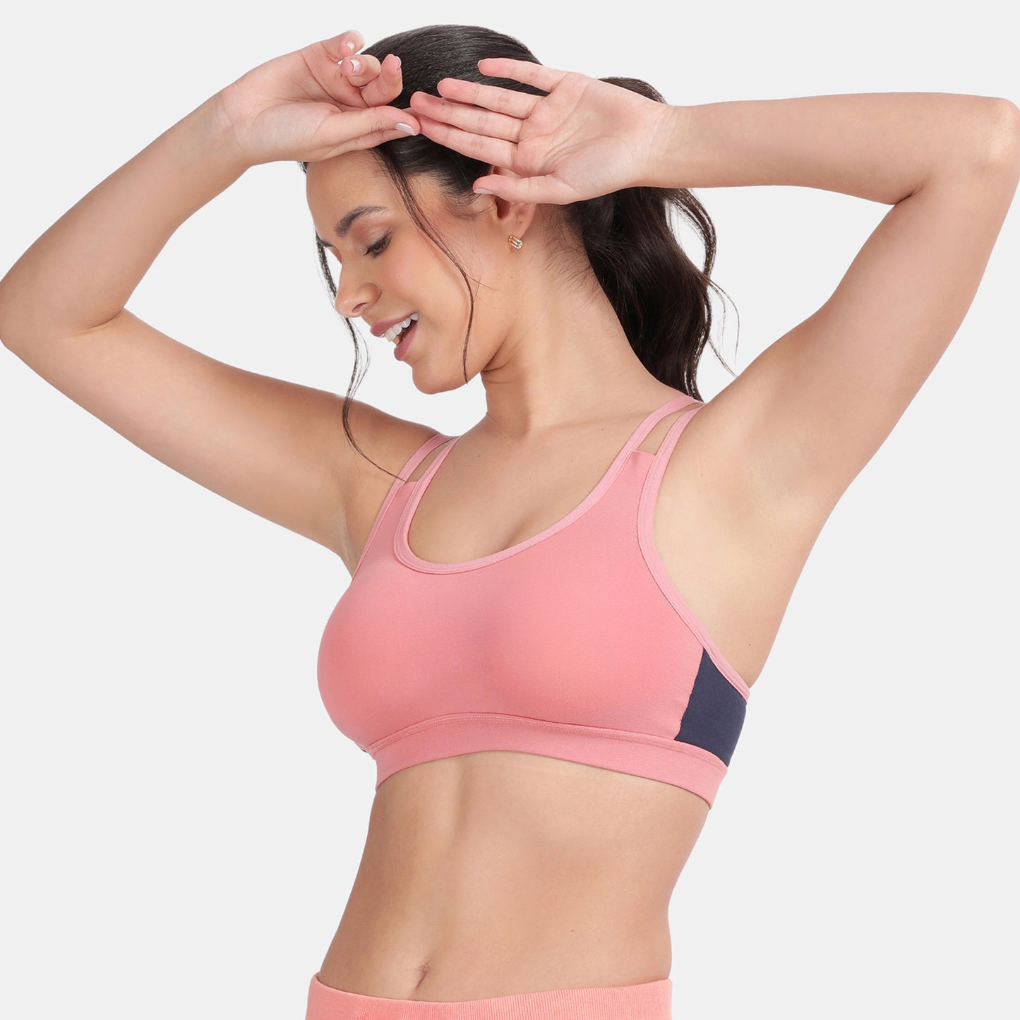 Envie Padded Non-Wired Full Coverage Sports Bra - NVB1068