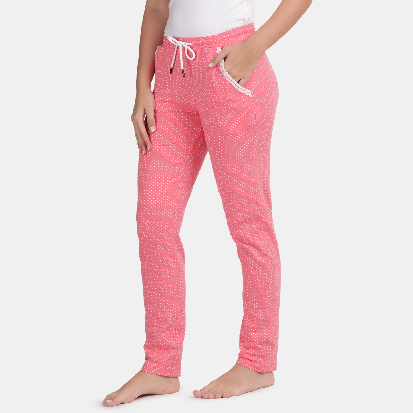 Envie Narrow Fit Ankle Length Pyjama - Assorted NVTP8003