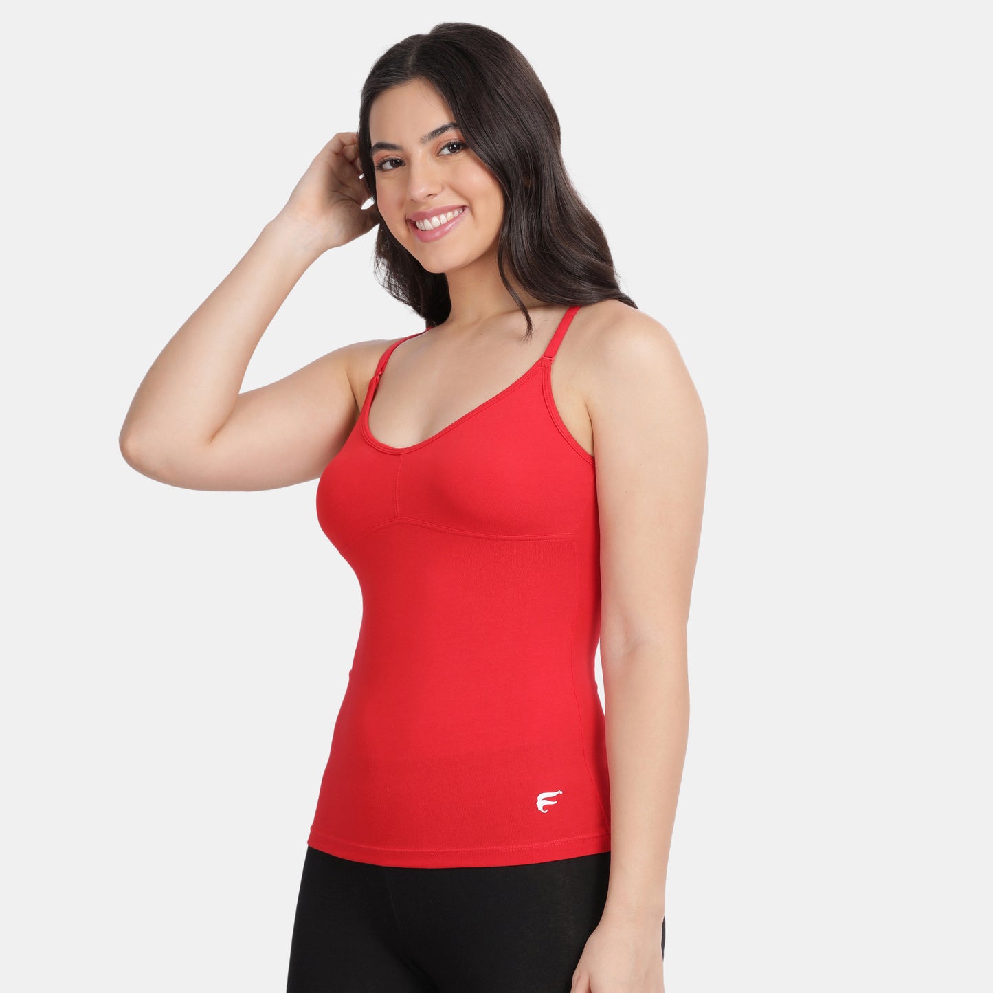 Envie Regular Fit V-Neck Short Length Moulded Camisole - NVC3004