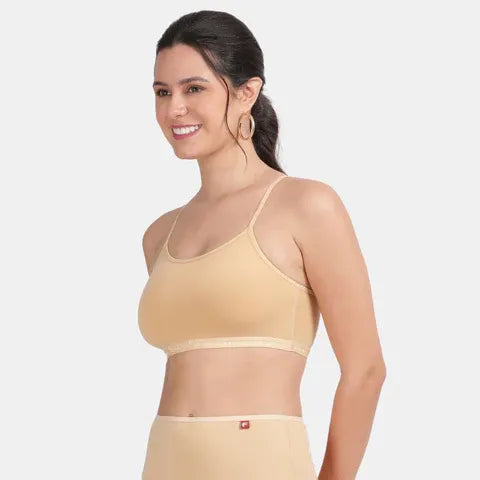 Envie Girls Non-Padded Non-Wired 3/4th Coverage Beginners Bra - NVGB1125 (Nude)
