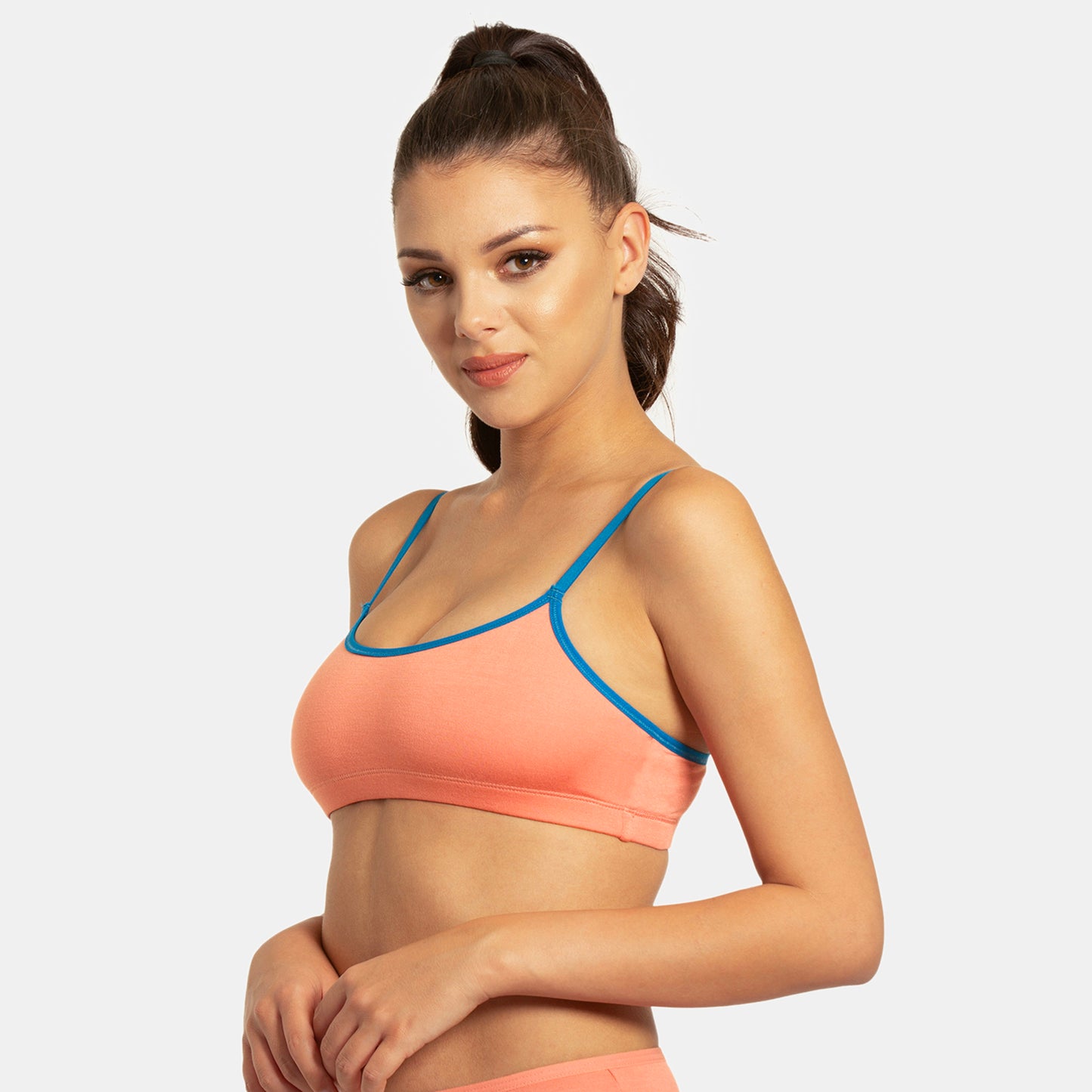 Envie Girls Non-Padded Non-Wired Full Coverage Beginners Bra - NVGB1008