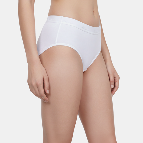 Envie Low Rise Half Coverage Bikini - NVP2063 (White)
