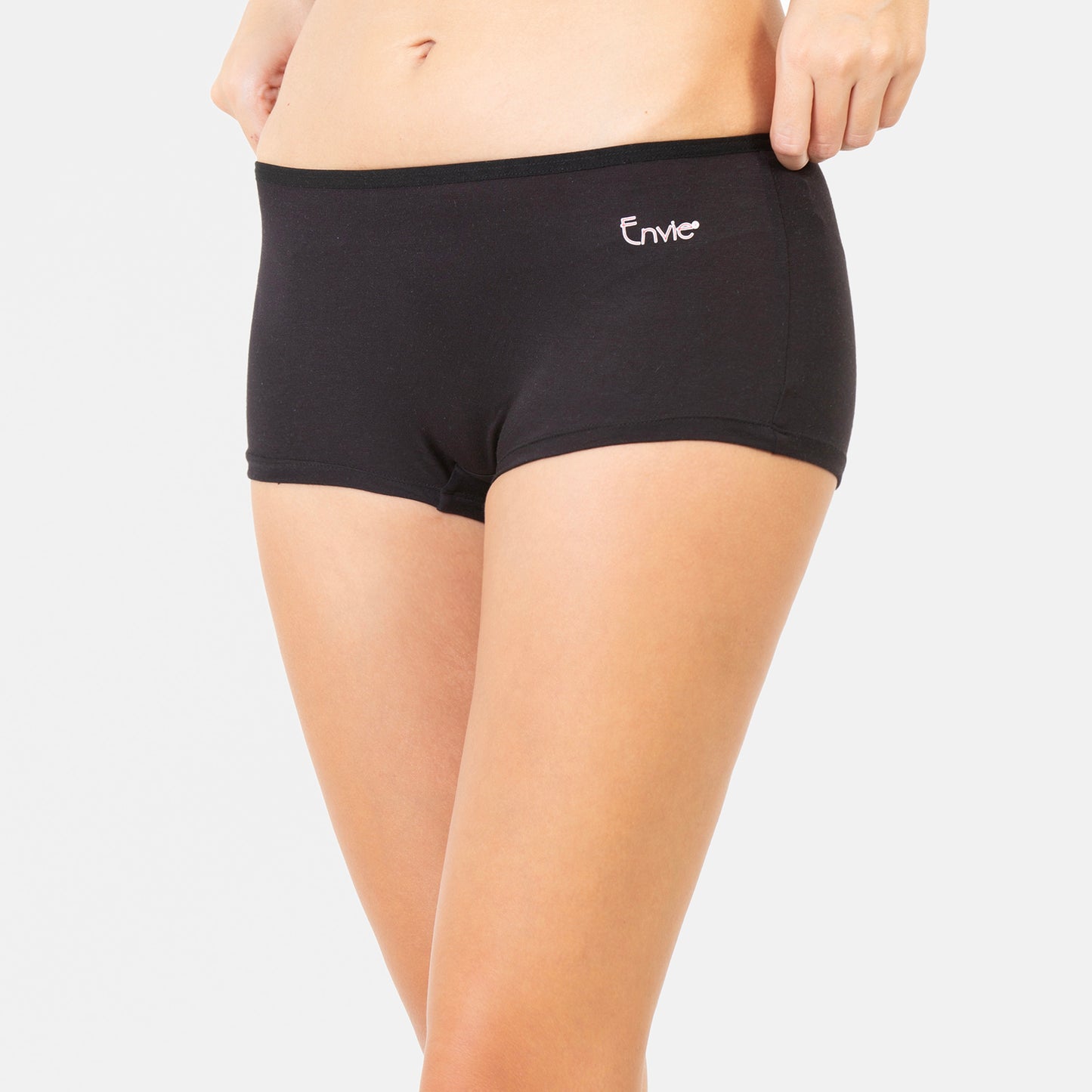 Envie Value+ Regular Fit Mid Rise Boyshorts - NVS5018