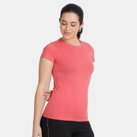 Envie Regular Fit Short Sleeve T-Shirt - NVTS1001 (Red)