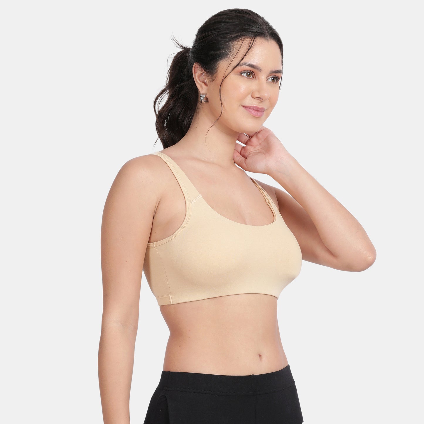 Envie Padded Non-Wired 3/4th Coverage Sports Bra - NVB1123