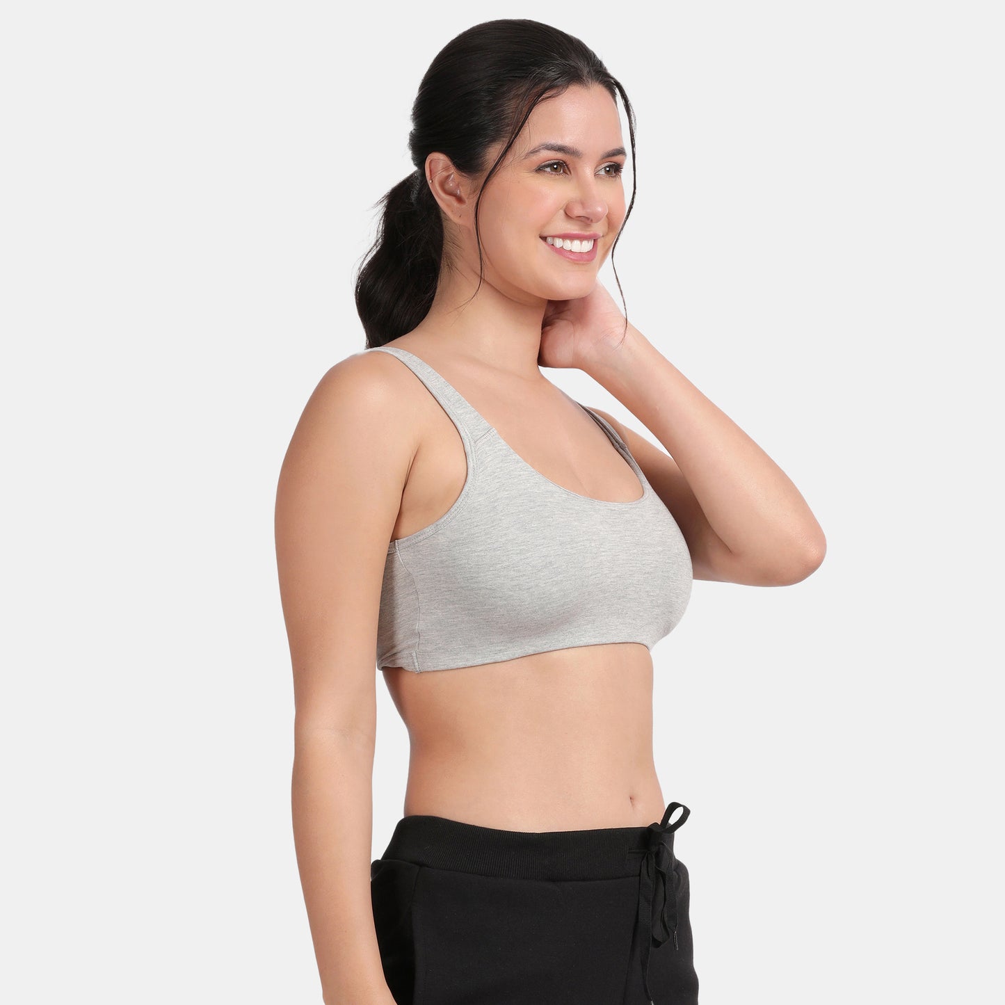 Envie Padded Non-Wired 3/4th Coverage Sports Bra - NVB1123