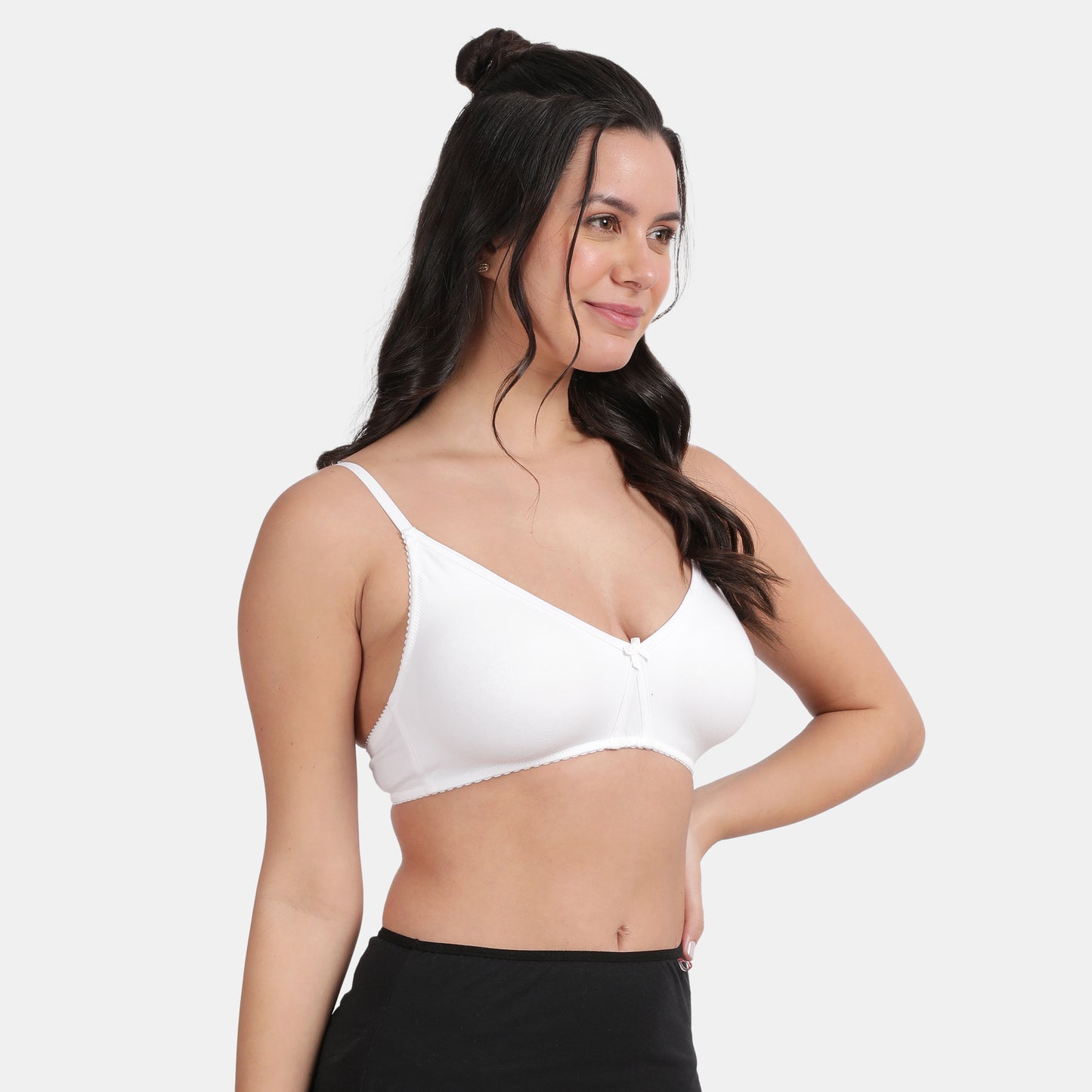 Envie Non-Padded Non-Wired 3/4th Coverage T-Shirt Bra - NVB1058