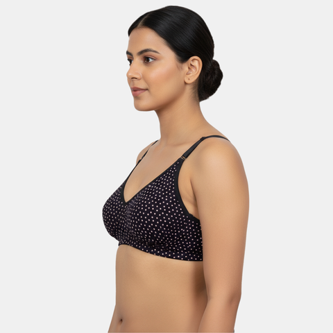 Envie Non-Padded Non-Wired 3/4th Coverage Minimiser Bra - NVB1145 (Assorted)
