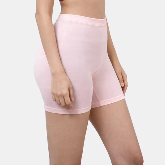 Envie Hugged Fit Thigh Length Cycling Shorts - NVS5019 (Salmon Rose)