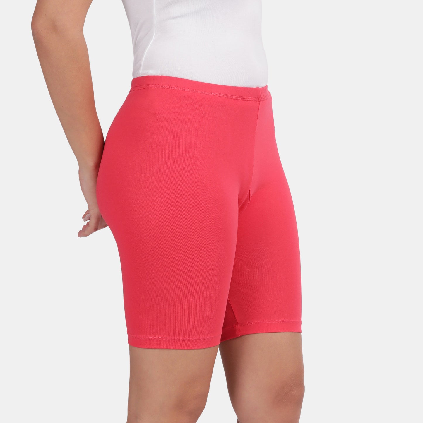 Envie Hugged Fit Thigh Length Cycling Shorts - NVS5019