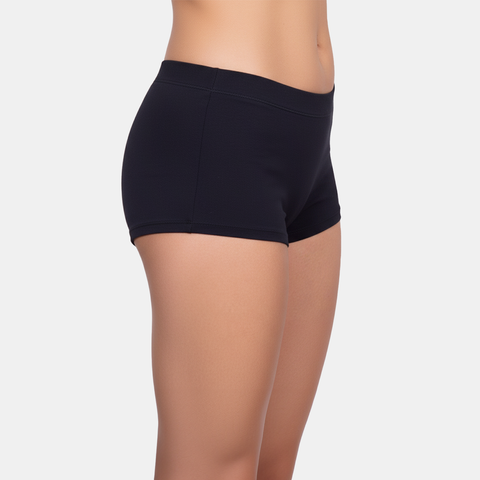 Envie High Rise Full Coverage Boyshorts - NVP2065 (Black)