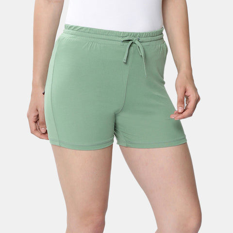 Envie Hugged Fit Hot Shorts - NVS5028 (Fair Green)