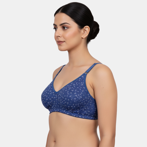 Envie Non-Padded Non-Wired 3/4th Coverage Minimiser Bra - NVB1145 (Assorted)